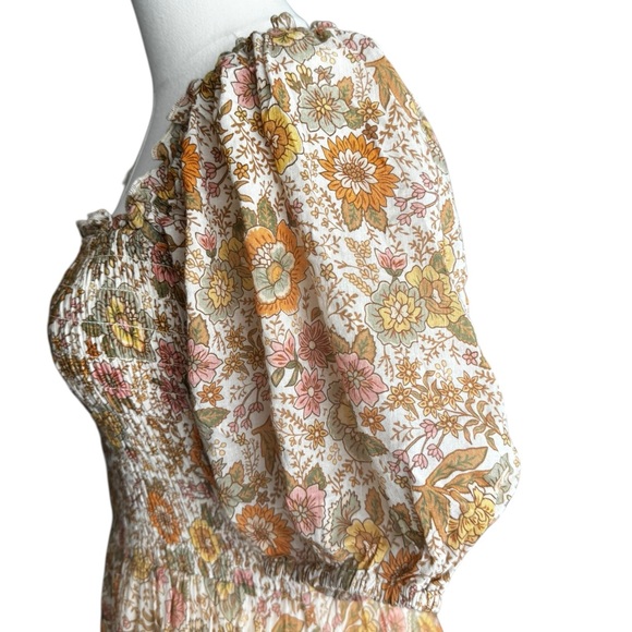 Spell and the Gypsy Collective 
Juniper Shirred Dress Color Combo - Cream XS - Picture 8 of 15